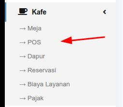 Klik Menu POS