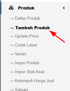 Tambah produk combo